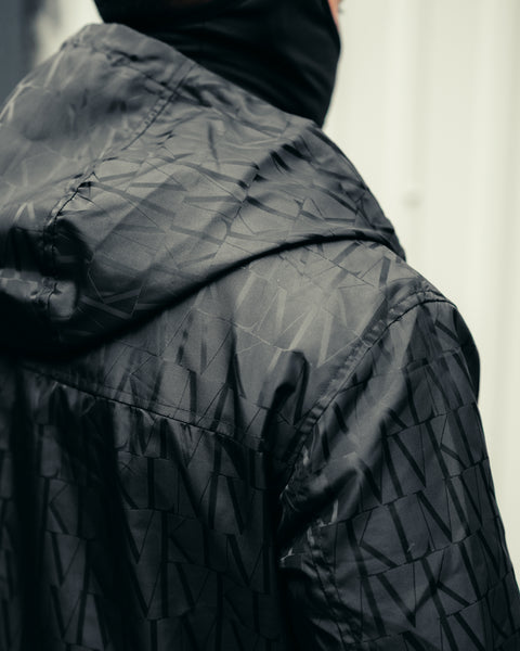 MVKL OBLIQUE WINDBREAKER  - OBSIDIAN (SHORTS INCLUDED)