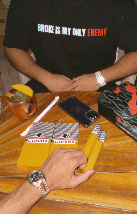 BROKE IS MY ONLY ENEMY T-SHIRT