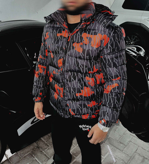 LIMITED EDITION ORIGINAL GREY CAMO PUFFER JACKET